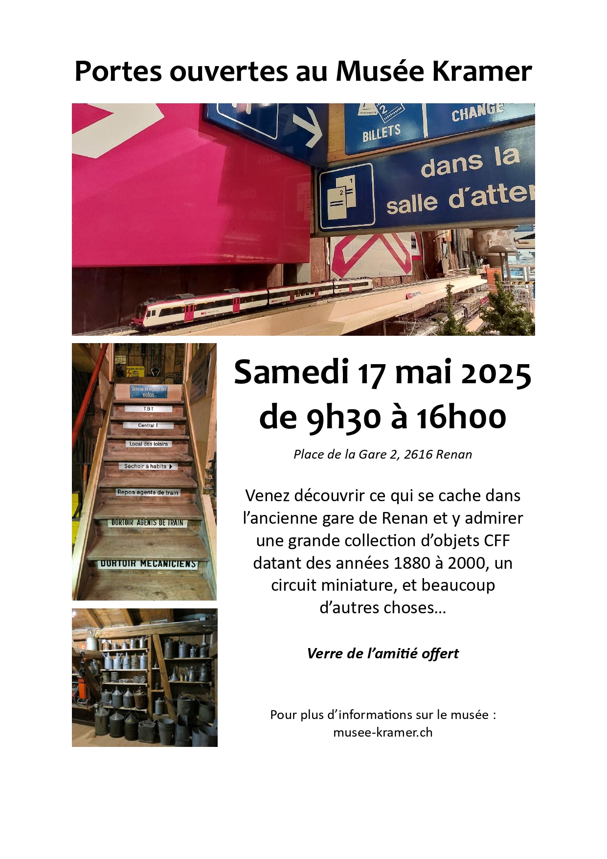 Affiche Portes ouvertes
